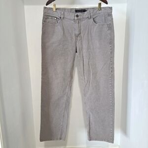 Calvin Klein | Men's Tan(almost grey) corduroy straight leg jean pant